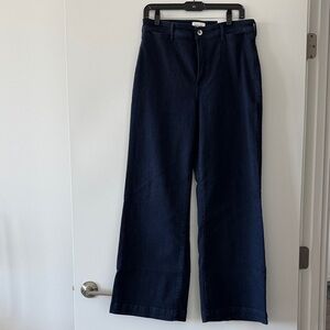 Everlane Dark Blue Flare Jeans